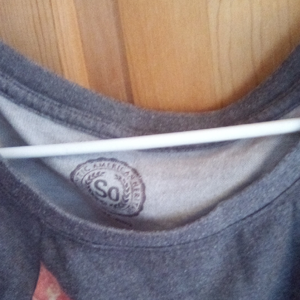 SO Women's Charcoal Long Sleeve Tee